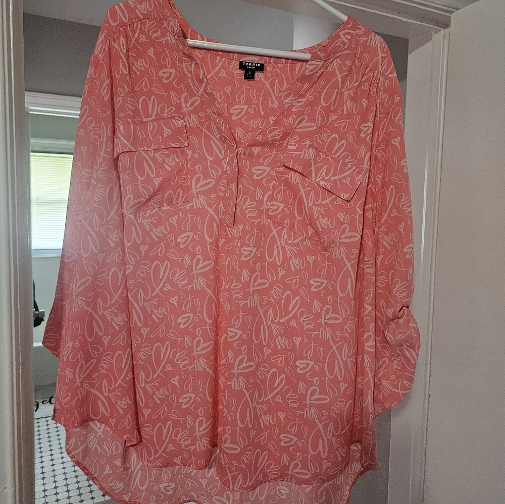 Torrid Harper blouse